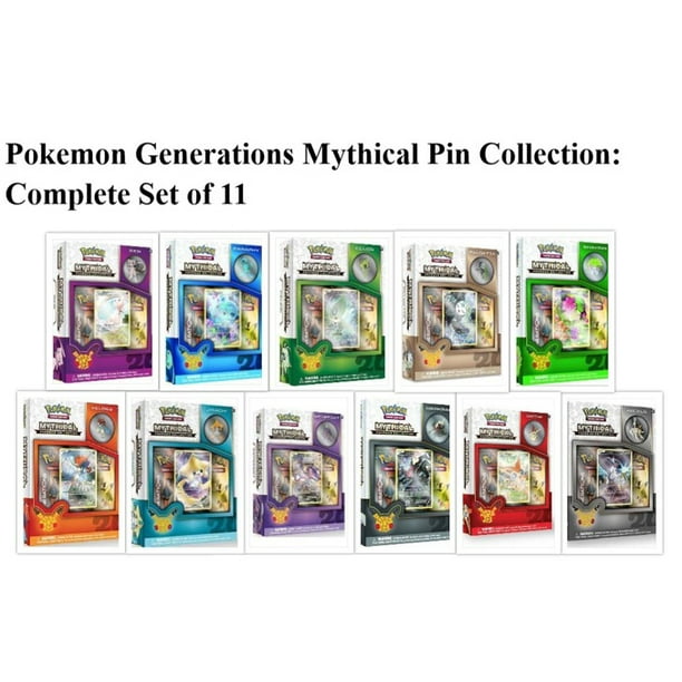 Pokemon TCG Pin Collection Box Mystical Jirachi Collector PIN